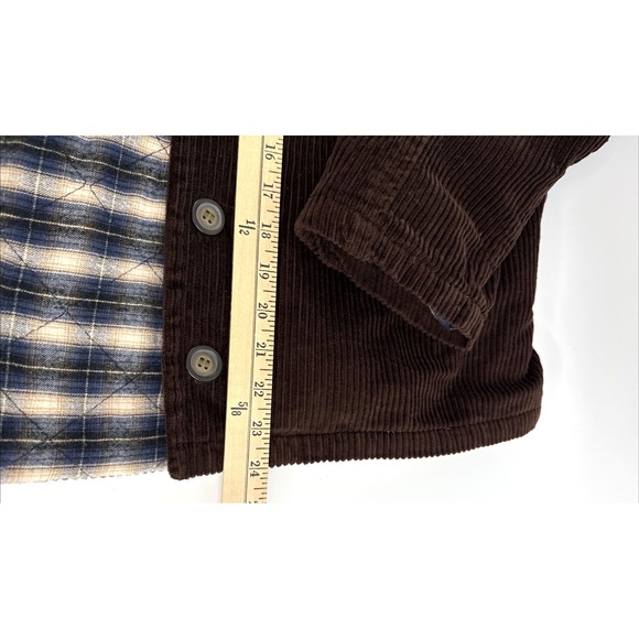 Braetan Corduroy Jacket Women's L Brown Fleece Lined Casual Outerwear - Picture 6 of 9